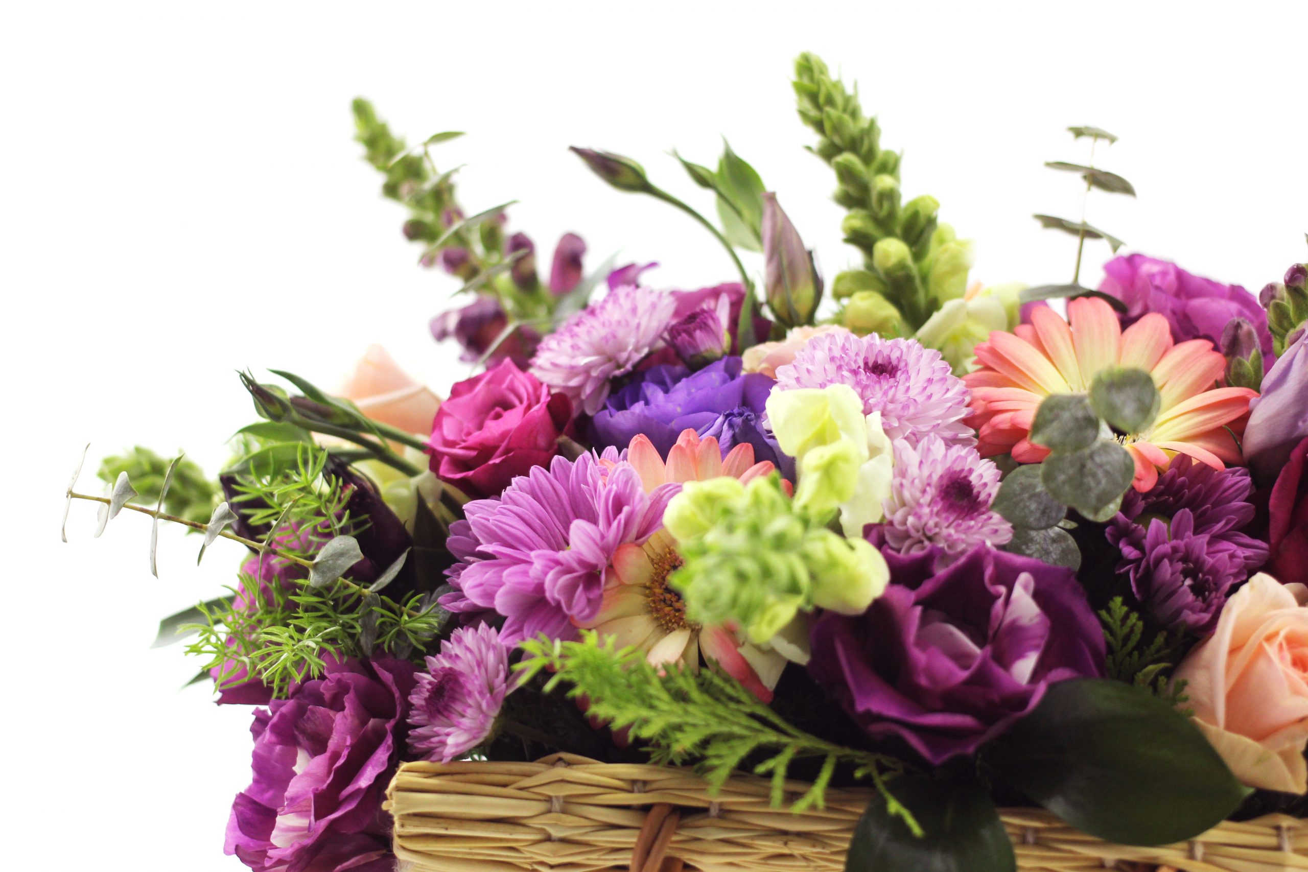 cesta de flores, decoração